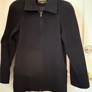 Kristen Blake Women's Black Pea Coat